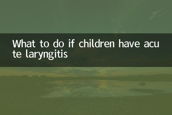 Что делать, если у ребенка острый ларингит