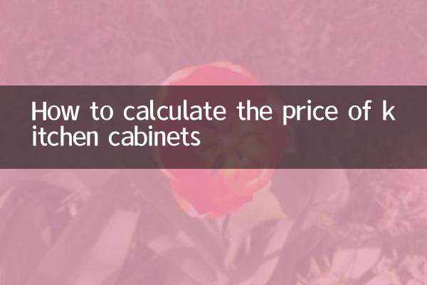 Comment calculer le prix des armoires de cuisine