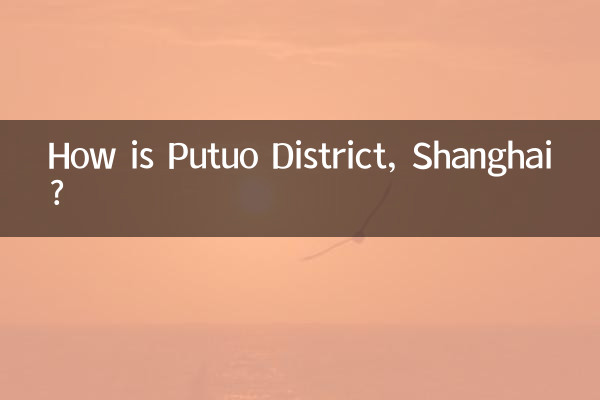¿Cómo es Distrito Putuo, Shanghai?