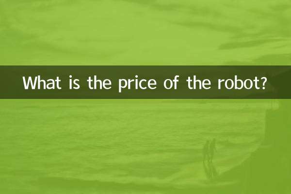What is the price of the robot?