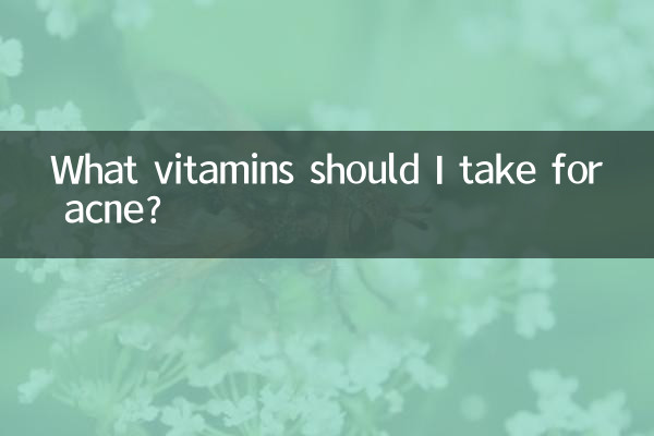 Welche Vitamine sollte ich gegen Akne einnehmen?