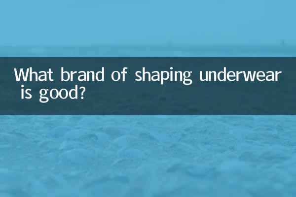 補整下着はどこのメーカーがいいですか?