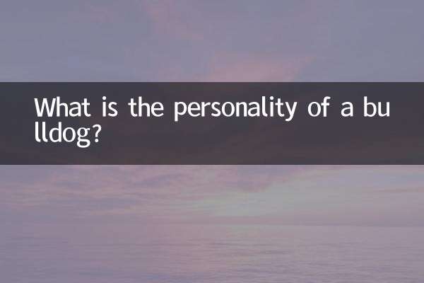 Qual é a personalidade de um buldogue?