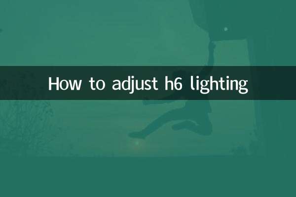 So stellen Sie die H6-Beleuchtung ein