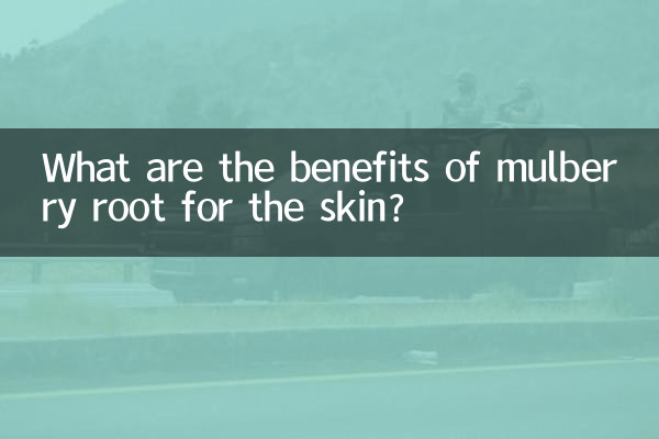 ¿Cuáles son los beneficios de la raíz de morera para la piel?