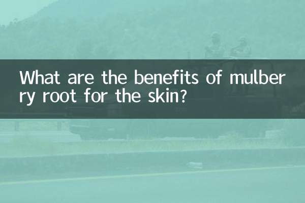 ¿Cuáles son los beneficios de la raíz de morera para la piel?