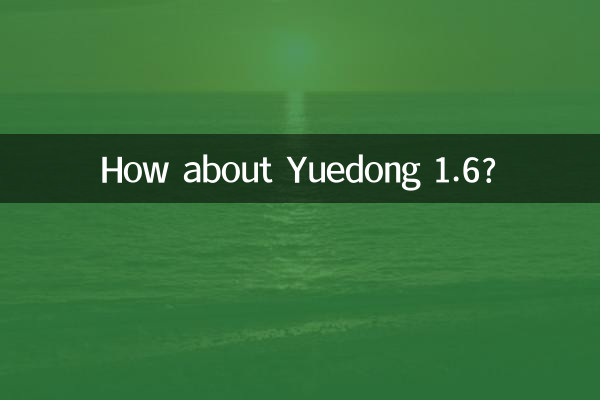 Yuedong 1.6 はどうですか?