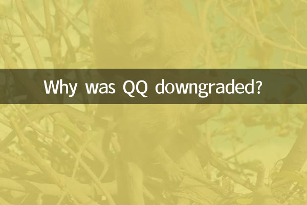 Why was QQ downgraded?