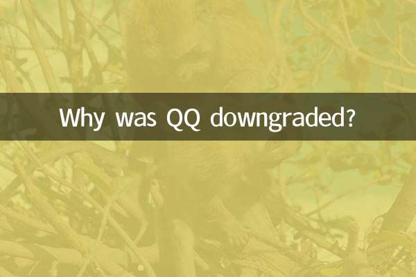 Why was QQ downgraded?