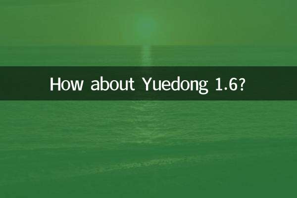 Yuedong 1.6 はどうですか?