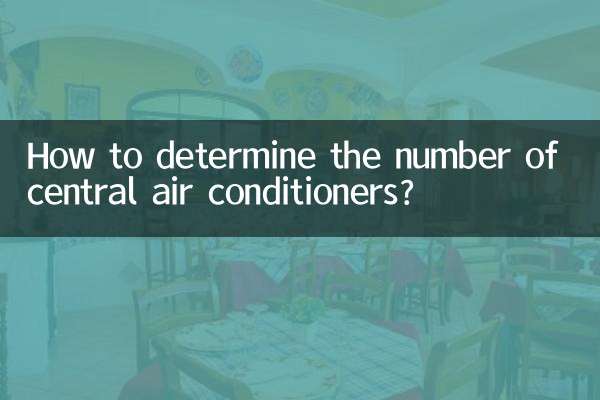 中央空調匹數怎麼看