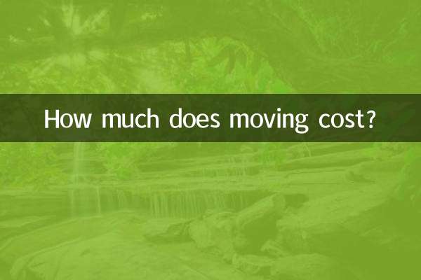 Quanto costa il trasloco?