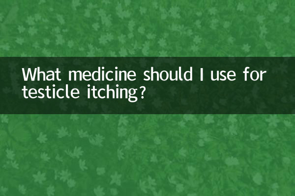 অণ্ডকোষের চুলকানির জন্য আমার কী ওষুধ ব্যবহার করা উচিত?