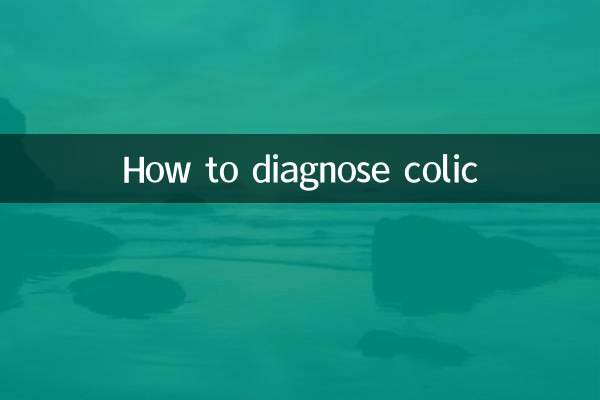 Come diagnosticare la colica