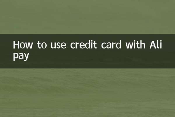 How to use credit card with Alipay