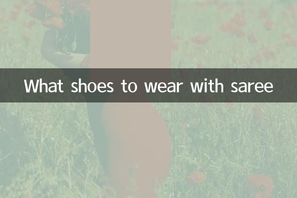 纱丽配什么鞋子