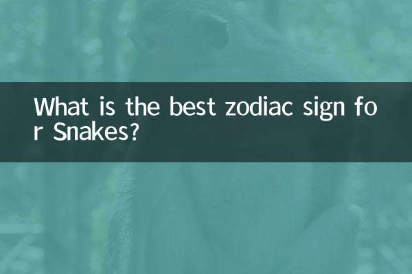 साँपों के लिए सबसे अच्छी राशि कौन सी है?