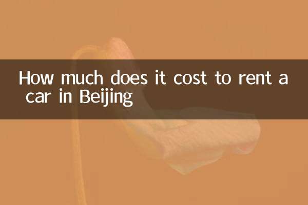 Wie viel kostet es, ein Auto in Peking zu mieten?
