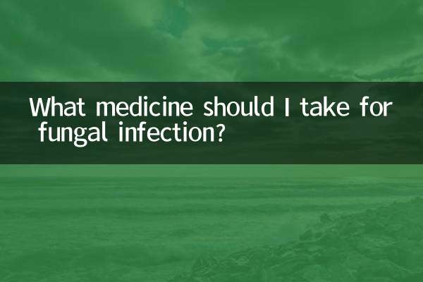 Quale medicinale dovrei prendere per l'infezione fungina?