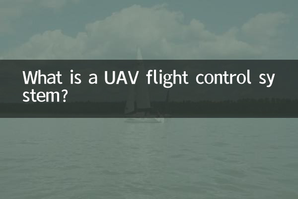 ¿Qué es un sistema de control de vuelo UAV?