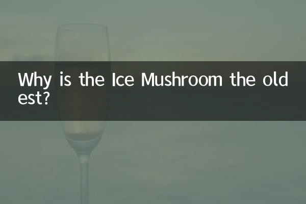 Why is the Ice Mushroom the oldest?