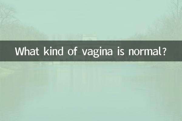 ¿Qué tipo de vagina es normal?