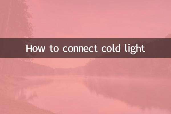Como conectar luz fria