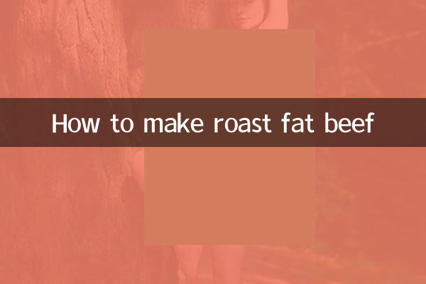 Como fazer carne assada