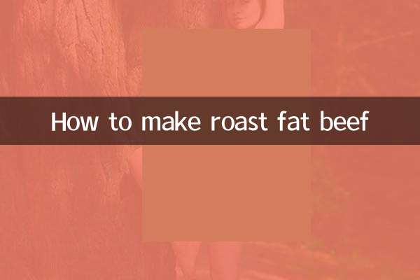 Come preparare il roast beef