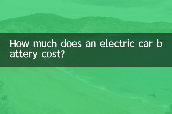 قیمت باتری ماشین برقی چقدر است؟