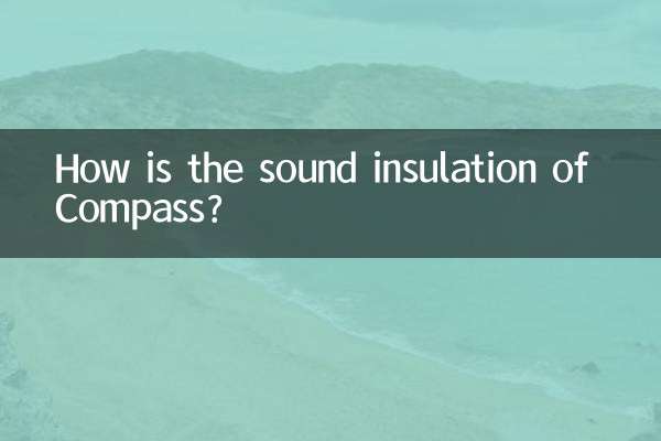 Comment est l’isolation phonique de Compass ?