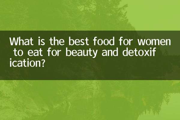 Qual é o melhor alimento para as mulheres comerem em prol da beleza e da desintoxicação?