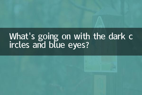 クマと青い目はどうなっているのでしょうか？