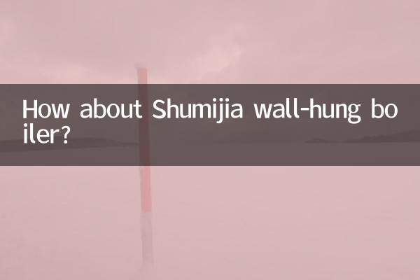 슈미지아 벽걸이보일러는 어떠세요?