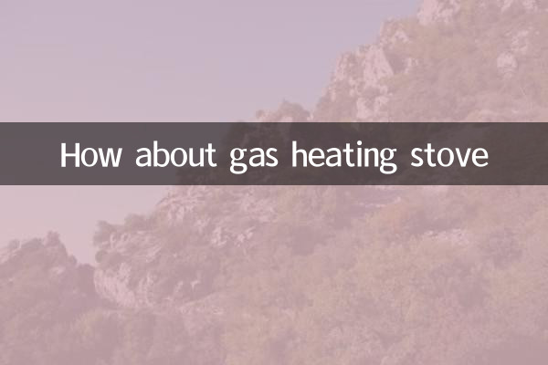 Wie wäre es mit einem Gasheizofen?