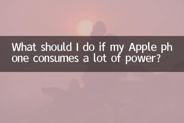 O que devo fazer se meu telefone Apple consumir muita energia?