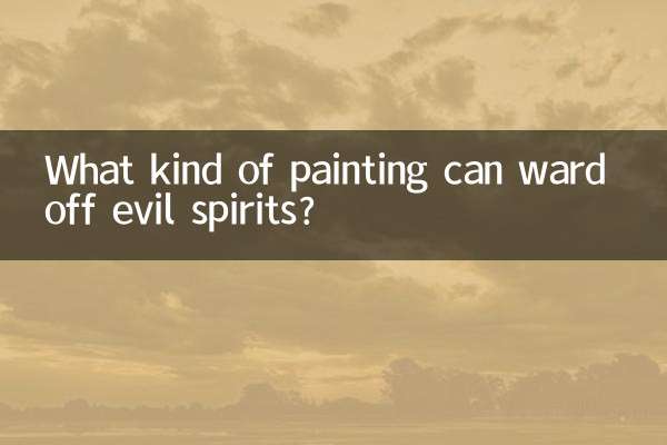 Welche Art von Malerei kann böse Geister abwehren?