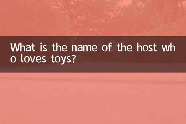 Wie heißt der Gastgeber, der Spielzeug liebt?