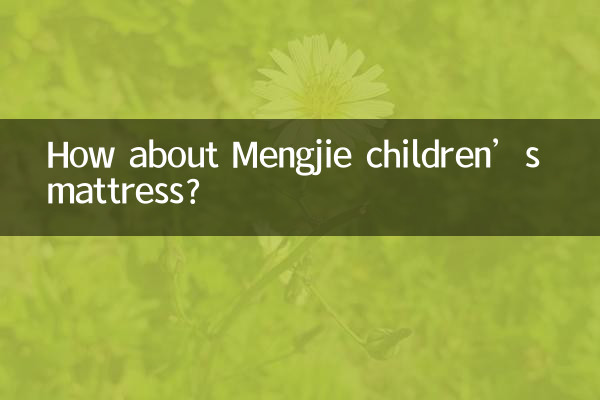 Che ne dici del materasso per bambini Mengjie?