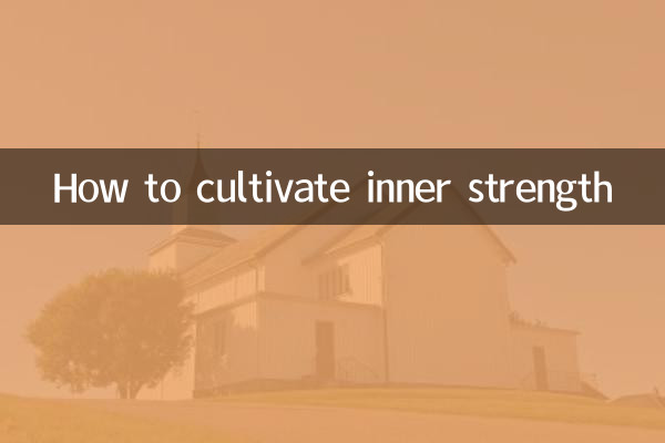 Wie man innere Stärke kultiviert