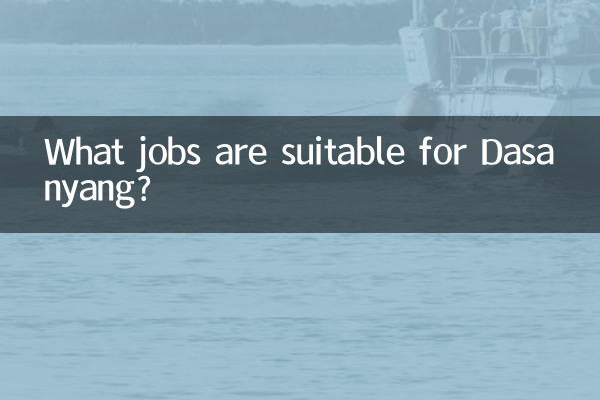 داسانینگ کے لئے کون سی ملازمتیں موزوں ہیں؟