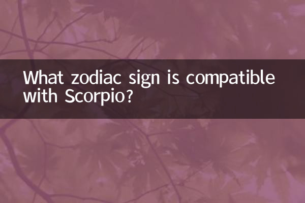 Qual signo do zodíaco é compatível com Escorpião?