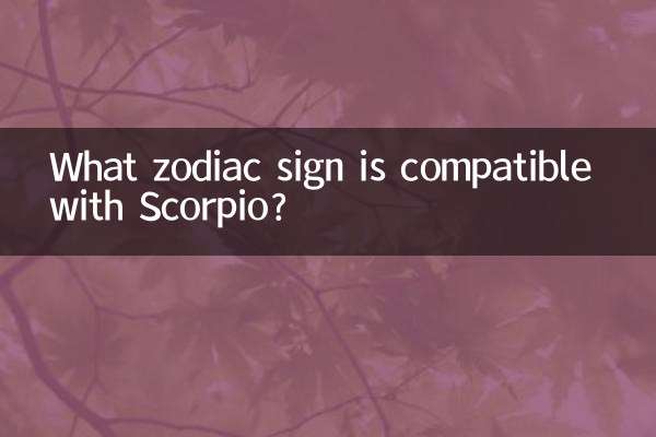 Qual signo do zodíaco é compatível com Escorpião?