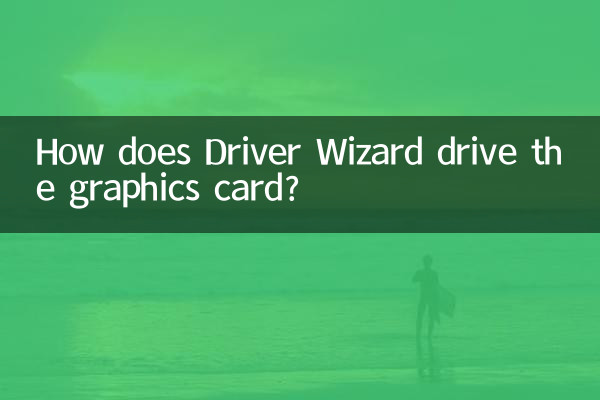 ड्राइवर विज़ार्ड ग्राफ़िक्स कार्ड कैसे चलाता है?