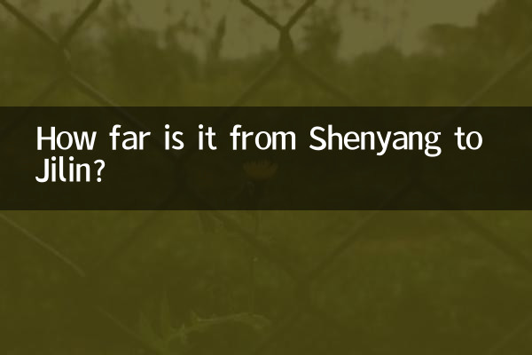 Quanto dista Shenyang da Jilin?
