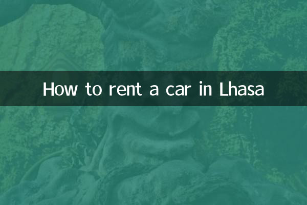 How to rent a car in Lhasa