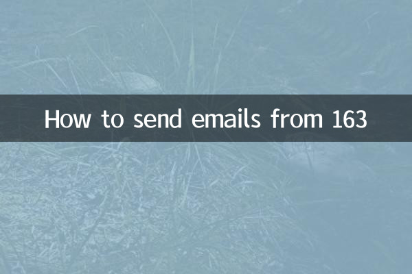 How to send emails from 163