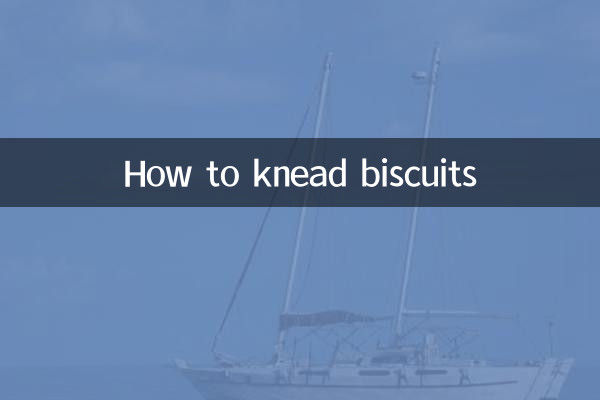 How to knead biscuits