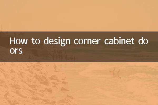 Cómo diseñar puertas de gabinetes de esquina