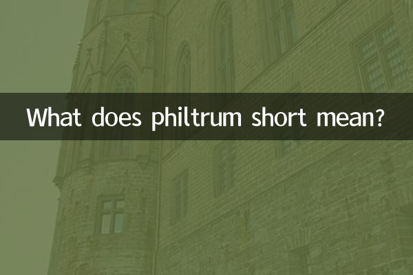 ¿Qué significa filtro corto?